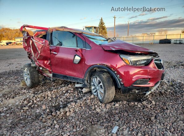KL4CJESB9KB770513 2019 BUICK ENCORE Red წინა მარჯვენა