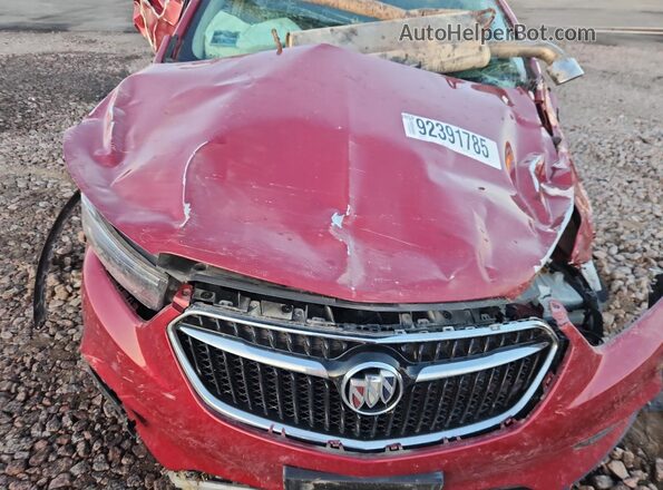 KL4CJESB9KB770513 2019 BUICK ENCORE Red უკანა სალონის ხედი