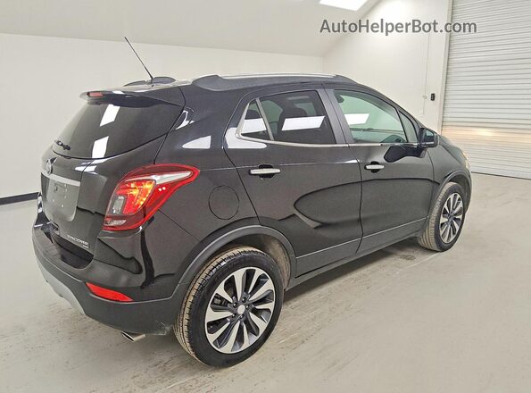 KL4CJESB9MB335591 2021 BUICK ENCORE Черный Задняя правая четверть