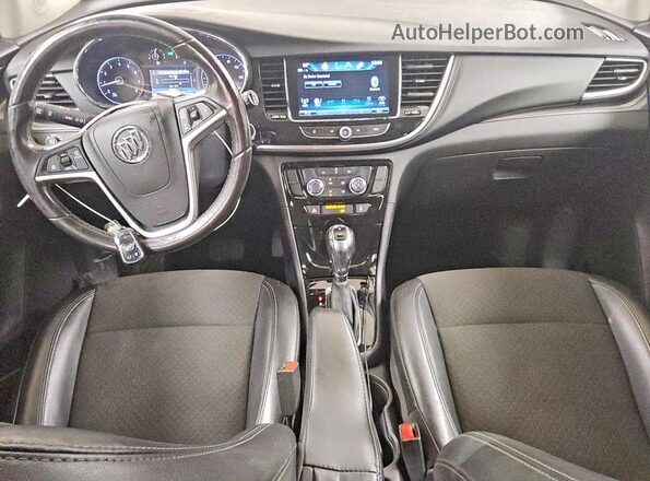 KL4CJESB9MB335591 2021 BUICK ENCORE Черный Вид панели приборов