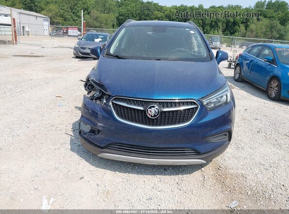 KL4CJESBXLB004663 2020 BUICK ENCORE Blue Вид спереду