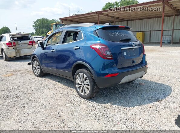 KL4CJESBXLB004663 2020 BUICK ENCORE Blue Задня ліва чверть