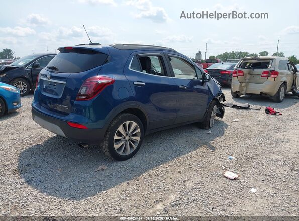 KL4CJESBXLB004663 2020 BUICK ENCORE Blue Задня права чверть