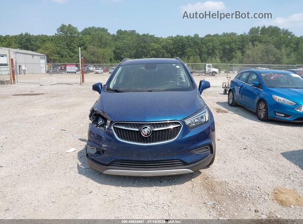 KL4CJESBXLB004663 2020 BUICK ENCORE Blue Вид щитка приладів