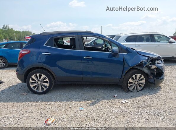 KL4CJESBXLB004663 2020 BUICK ENCORE Blue Вид задньої частини салону