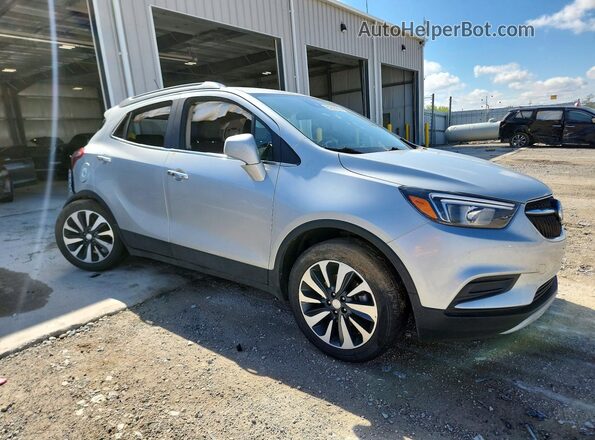 KL4CJESM1MB363192 2021 BUICK ENCORE Серебряный Передняя правая четверть