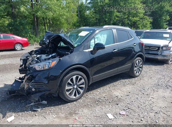 KL4CJESM1NB540096 2022 BUICK ENCORE Black Передня ліва чверть