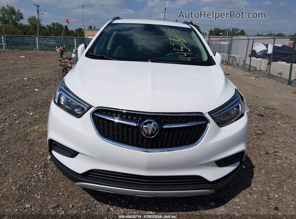 KL4CJESM1NB552149 2022 BUICK ENCORE White Widok wnętrza z tyłu
