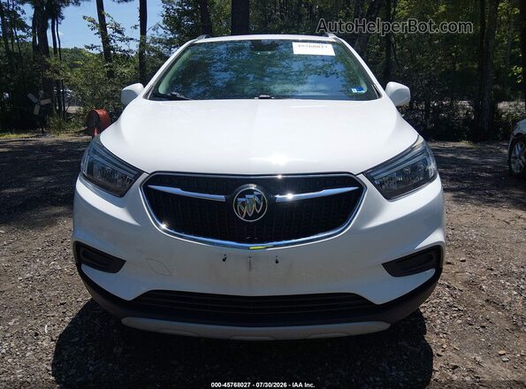 KL4CJESM3MB371486 2021 BUICK ENCORE White Instrument cluster view