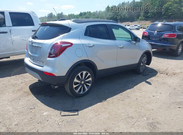 KL4CJESM3NB517967 2022 BUICK ENCORE Серебряный Задняя правая четверть