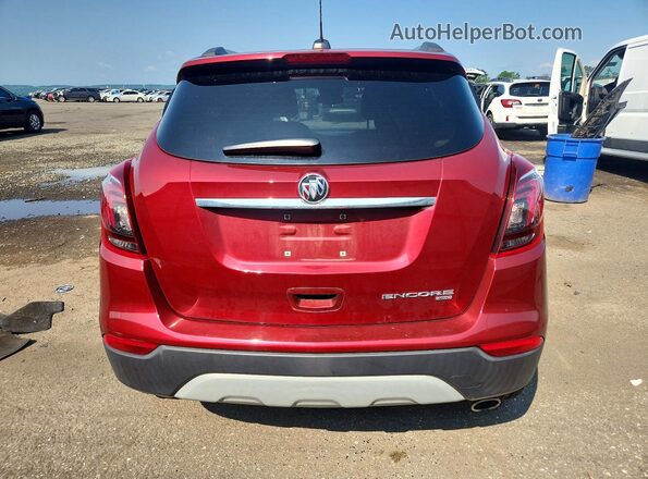 KL4CJESM4NB506069 2022 BUICK ENCORE Red Вид ззаду