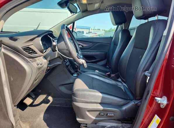 KL4CJESM4NB506069 2022 BUICK ENCORE Red Вид салону спереду