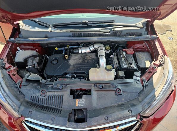 KL4CJESM4NB506069 2022 BUICK ENCORE Red Вид підкапотного простору