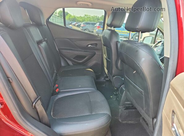 KL4CJESM4NB506069 2022 BUICK ENCORE Red Вид задньої частини салону