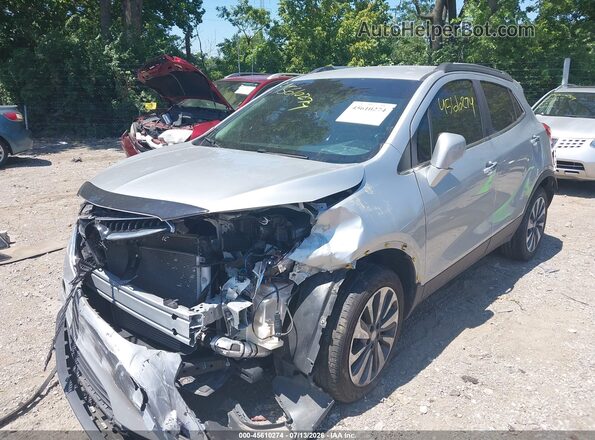 KL4CJESM6NB538862 2022 BUICK ENCORE Silver Вид спереду