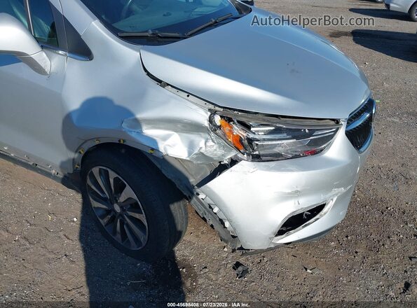 KL4CJESM7MB373421 2021 BUICK ENCORE Silver Front view