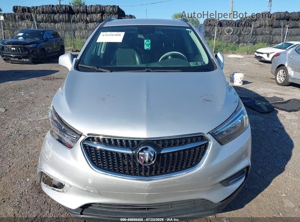 KL4CJESM7MB373421 2021 BUICK ENCORE Silver Instrument cluster view