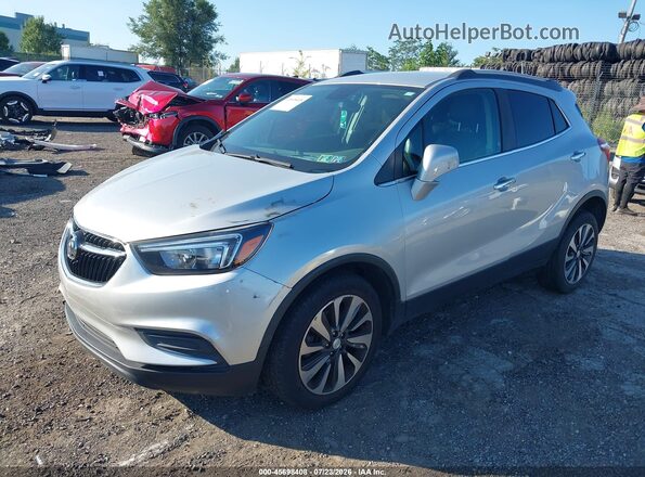 KL4CJESM7MB373421 2021 BUICK ENCORE Silver Front left