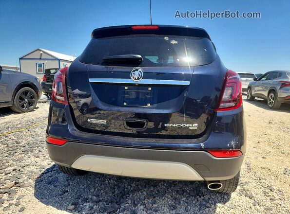 KL4CJESM9NB510361 2022 BUICK ENCORE Blue უკანა ხედი