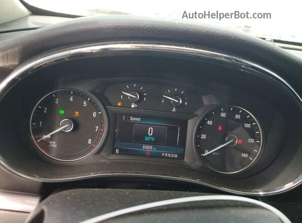 KL4CJESM9NB537639 2022 BUICK ENCORE Silver Widok zestawu wskaźników