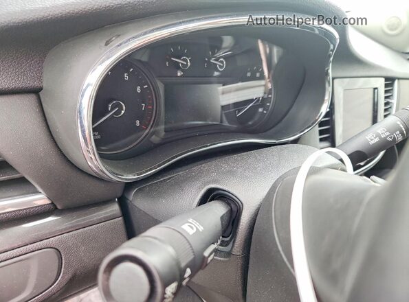 KL4CJESM9NB569765 2022 BUICK ENCORE Silver Вид щитка приладів