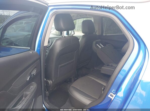 KL4CJFSB0JB640267 2018 BUICK ENCORE Blue Widok naklejki z numerem VIN