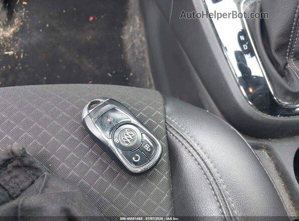 KL4CJFSB0JB640267 2018 BUICK ENCORE Blue Widok deski rozdzielczej