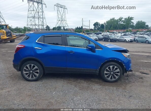 KL4CJFSB0JB640267 2018 BUICK ENCORE Blue Widok wnętrza z tyłu