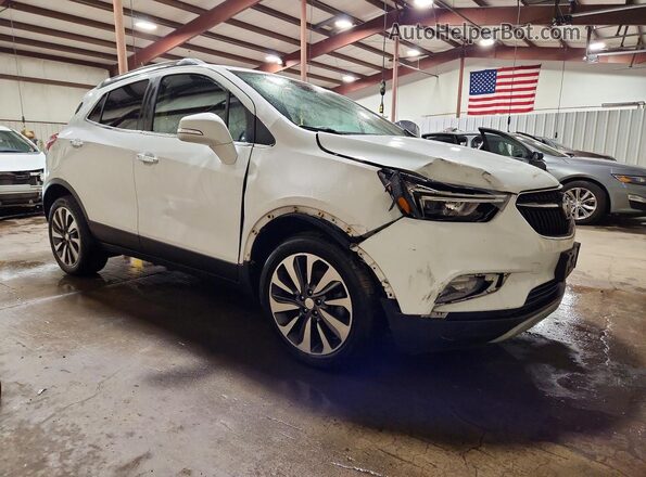 KL4CJFSB1JB642268 2018 BUICK ENCORE White Delantero derecho
