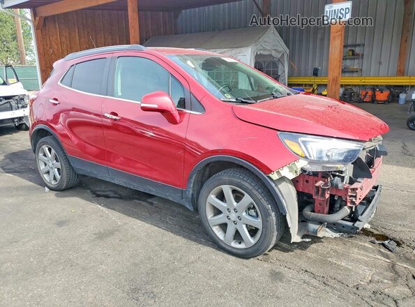 KL4CJFSB2HB079144 2017 BUICK ENCORE Maroon წინა მარჯვენა