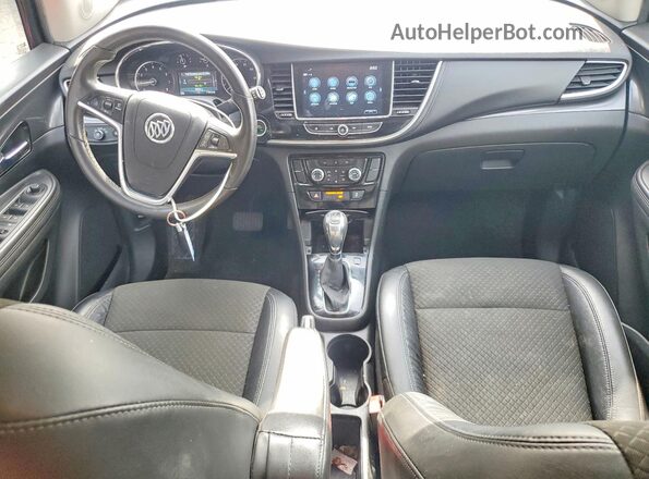 KL4CJFSB2HB079144 2017 BUICK ENCORE Maroon წინა პანელის ხედი