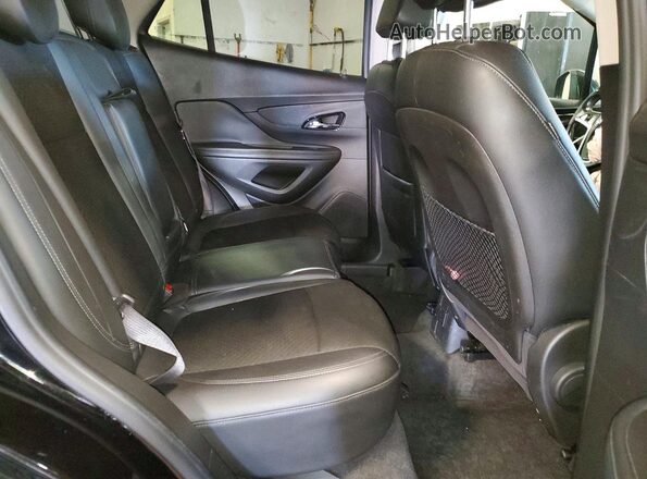 KL4CJFSB4HB003313 2017 BUICK ENCORE Black Rear interior view