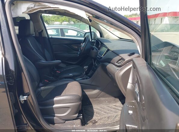 KL4CJFSB5HB199035 2017 BUICK ENCORE Black Widok wnętrza z przodu