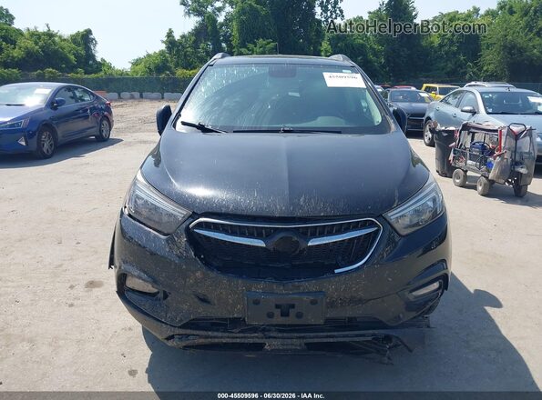 KL4CJFSB5HB199035 2017 BUICK ENCORE Black Widok zestawu wskaźników