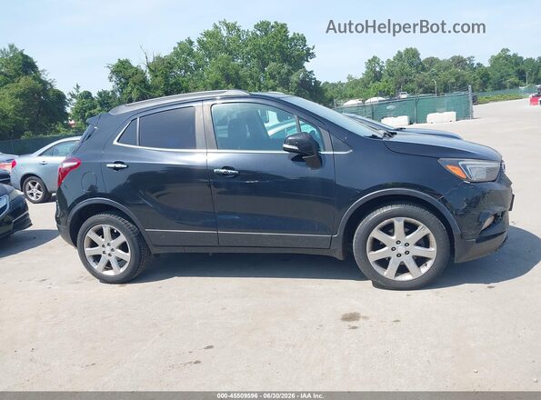 KL4CJFSB5HB199035 2017 BUICK ENCORE Black Widok wnętrza z tyłu