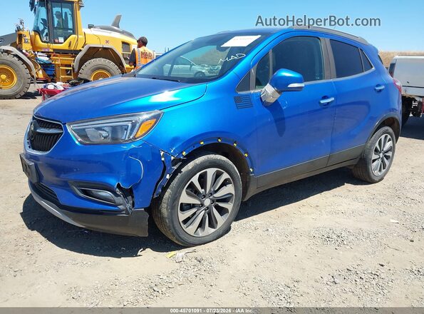 KL4CJFSB7HB204929 2017 BUICK ENCORE Синий Передняя левая четверть
