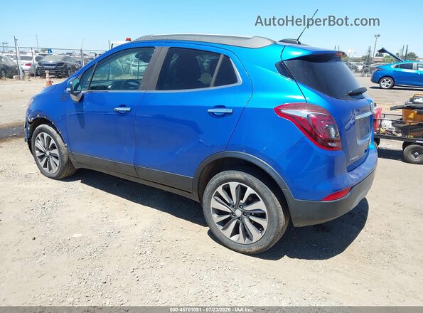 KL4CJFSB7HB204929 2017 BUICK ENCORE Синий Задняя левая четверть