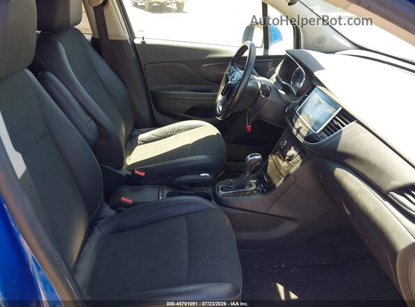 KL4CJFSB7HB204929 2017 BUICK ENCORE Синий Вид салона спереди