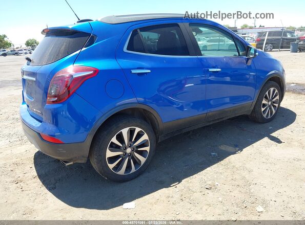 KL4CJFSB7HB204929 2017 BUICK ENCORE Синий Задняя правая четверть