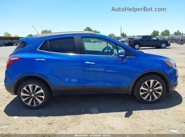 KL4CJFSB7HB204929 2017 BUICK ENCORE Синий Вид задней части салона