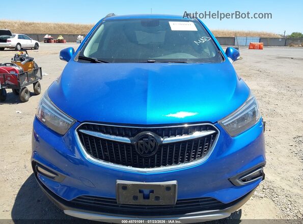 KL4CJFSB7HB204929 2017 BUICK ENCORE Синий Вид щитка приборов