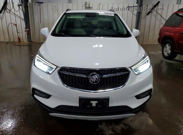 KL4CJGSB0HB108906 2017 BUICK ENCORE White წინა ხედი