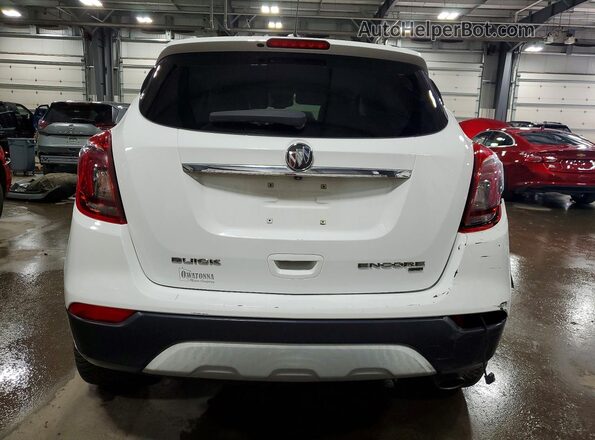 KL4CJGSB0HB108906 2017 BUICK ENCORE White უკანა ხედი