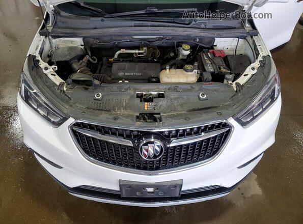 KL4CJGSB0HB108906 2017 BUICK ENCORE White ძრავის განყოფილების ხედი