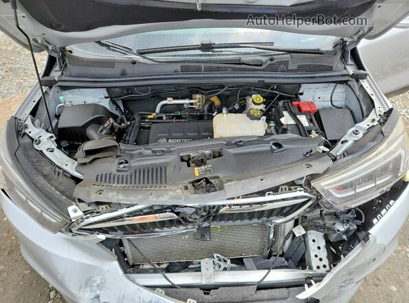 KL4CJGSB2HB222499 2017 BUICK ENCORE Silver ძრავის განყოფილების ხედი
