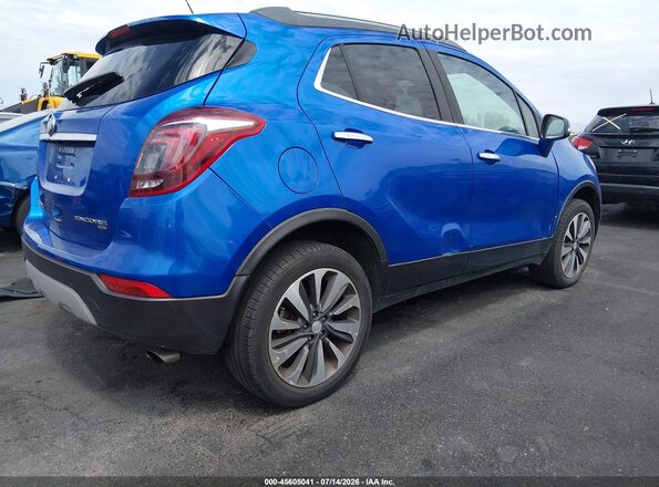 KL4CJGSB2JB534490 2018 BUICK ENCORE Blue Rear right