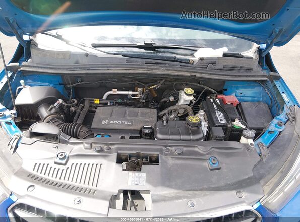KL4CJGSB2JB534490 2018 BUICK ENCORE Blue Rear view
