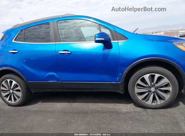 KL4CJGSB2JB534490 2018 BUICK ENCORE Blue Rear interior view