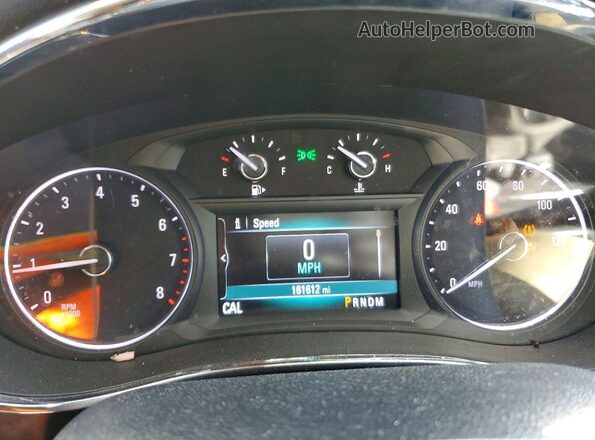 KL4CJGSB2JB551869 2018 BUICK ENCORE Blue Սարքավորումների վահանակի տեսք