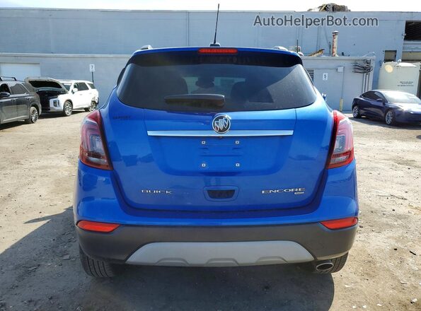 KL4CJGSB2JB551869 2018 BUICK ENCORE Blue Հետևի տեսք